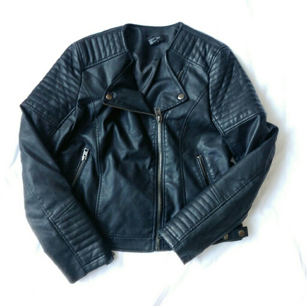 Forever 21 faux leather jacket